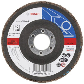 Disco lamelas Expert Metal 115 x 22 mm G40, Bosch 2.608.606.752