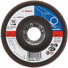 Disco lamelas Expert Metal 115 x 22 mm G60, Bosch 2.608.606.753