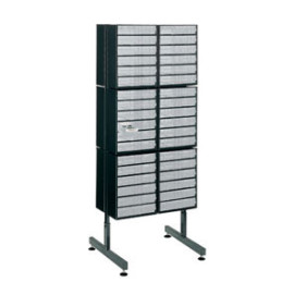 Suporte para 12 armários metálicos 900, série 150, 102391 Raaco