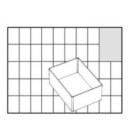 Inserts alto 67 x 80 x 110 mm BA7-1 para Carry Lite 80, Raaco 119306