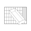 Inserts alto 67 x 80 x 220 mm BA7-2 para Carry Lite 80, Raaco 119313