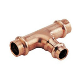 Tê 54 x 28 x 54 mm de prensar para tubo de cobre