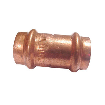União fêmea-fêmea 22 x 15 mm de prensar para tubo de cobre