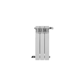 Radiador de alumínio Condal 45 mm com 3 elementos, 350 mm entre eixos, Baxi 7264503