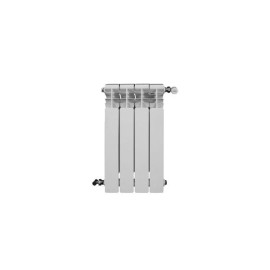 Radiador de alumínio Condal 45 mm com 4 elementos, 350 mm entre eixos, Baxi 7264504
