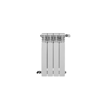 Radiador de alumínio Condal 45 mm com 4 elementos, 350 mm entre eixos, Baxi 7264504