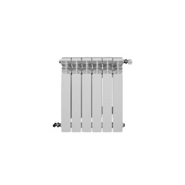 Radiador de alumínio Condal 45 mm com 6 elementos, 350 mm entre eixos, Baxi 7264506