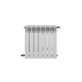 Radiador de alumínio Condal 45 mm com 7 elementos, 350 mm entre eixos, Baxi 7264507
