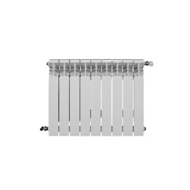 Radiador de alumínio Condal 45 mm com 9 elementos, 350 mm entre eixos, Baxi 7264509