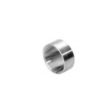 União curta fêmea-fêmea de 4'' inox AISI316