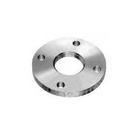 Flange roscada DIN2576 PN10 DN 40 - 1''1/2 aço inox AISI 316L