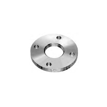 Flange roscada DIN2576 PN10 DN 40 - 1''1/2 aço inox AISI 316L