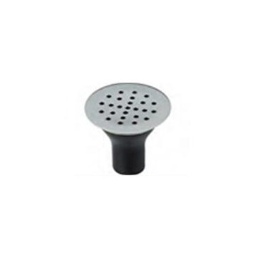 Tampa metal cromada 110 mm com funil