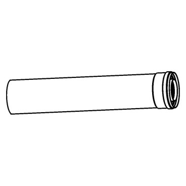 Prolongador 60/100 1m, Baxi 140040171