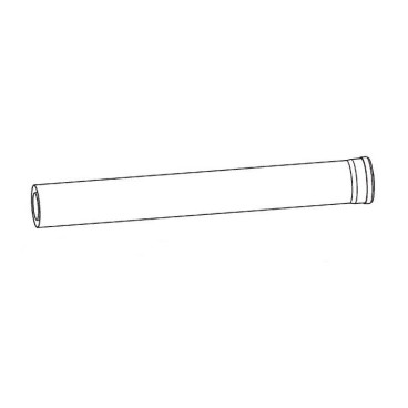 Prolongador 80/125 1m, Baxi 140040172