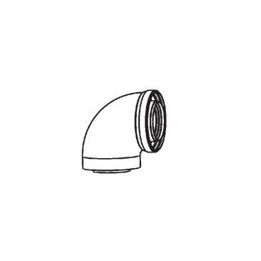 Curva 90º 110/160, Baxi 140040238