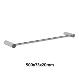 Toalheiro inox brilho 50cm ARONA