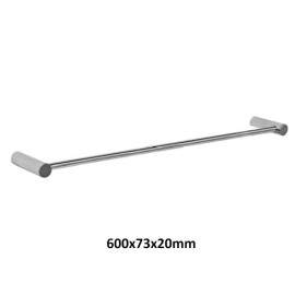 Toalheiro inox brilho 60cm ARONA
