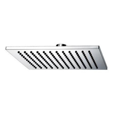 Pinha Lux ABS quadrada 20 cm cromada