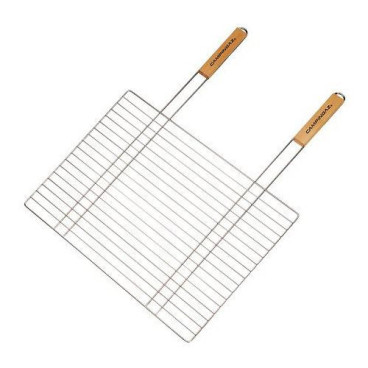 Grande Cesta Grelha Rectangular Dupla Pega (67 X 40 Cm) 205690 Campingaz