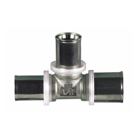 Tê 20 x 25 x 20 mm cravar multicamada Tuboflux