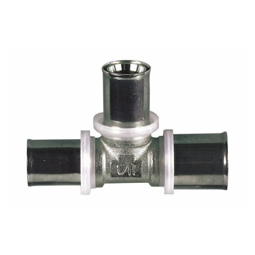 Tê 25 x 20 x 20 mm cravar multicamada Tuboflux
