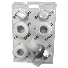 Kit acessórios para radiador ARA 1/2'' direito, Baxi 7220160