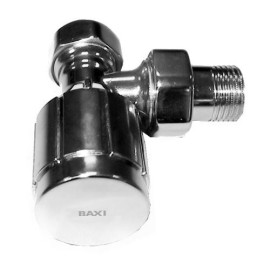 Torneira cromada monogiro NT 1/2'' esquadria 13-15, Baxi 193015002