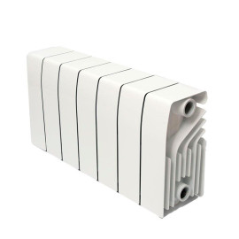 Radiador de alumínio DUBAL 30 com 3 elementos, 218 mm entre eixos, Baxi 194A10301