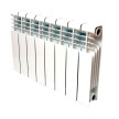 Radiador de alumínio DUBAL 45 com 14 elementos, 350 mm entre eixos, Baxi 194A16401