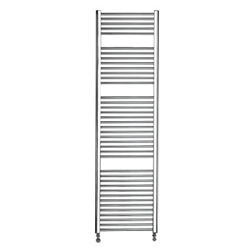 Toalheiro Radiador seca toalhas cromado CL 50/120 cm com 45 cm entre eixos