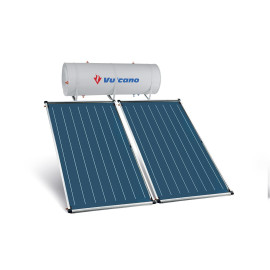 Kit termossifão A2/300L para telhado inclinado (inclui glicol e válvula termostática) 7736505331 Vulcano (8718532962+77365001