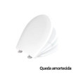 Tampo para sanita CENT, MUNIQUE Compacta, queda amortecida, take-off, termodur branco, Sanitana S80007281700000