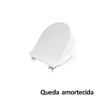 Tampo sanita Slim CORAL queda amortecida, Sanitana S80006562600000