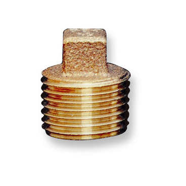 Tampão macho de 1/2'' bronze