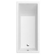 Banheira acrílica CUBIC 1600x800 mm, Sanitana S20024700000000