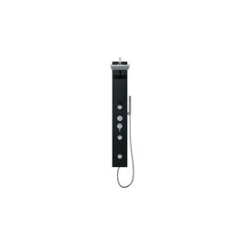 Coluna de hidromassagem FLEX-SQUARE preto, Sanitana S20027933805600