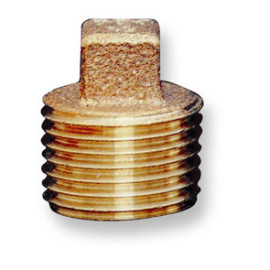 Tampão macho de 1''1/2 bronze