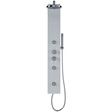 Coluna de hidromassagem FLEX-SQUARE branco, Sanitana S20027933800000