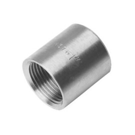 União fêmea-fêmea de 4'' inox AISI 316