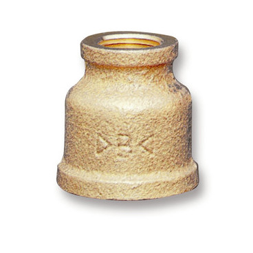 União fêmea-fêmea de 1" x 1/2" bronze