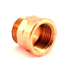 União macho-fêmea de 1/2'' bronze