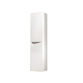 Coluna Haway 40 x 140 cm branca suspensa lacada