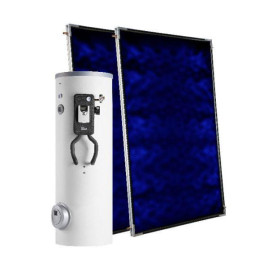Kit solar forçado Solar Easy DB 200/2 SLIM 200 SCP cobertura plana, Baxi 7726397