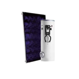 Kit solar forçado Solar Easy DB 150/1 SLIM 200 SCP cobertura plana, Baxi 7726395