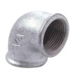 Joelho fêmea-fêmea 1/4" galvanizado