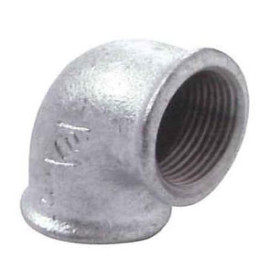 Joelho fêmea-fêmea 3/8" galvanizado