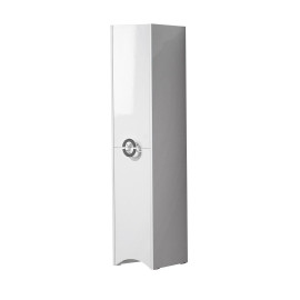 Coluna Giani 40 x 140 cm branca suspensa lacada