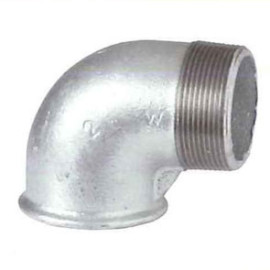 Joelho macho-fêmea 1/4'' galvanizado