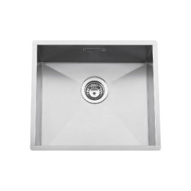 Cuba BOX LINE 45 aplicação inferior, 486x436 mm, polida, com válvula e sifão incluídos, Rodi G07M1AD10023A0